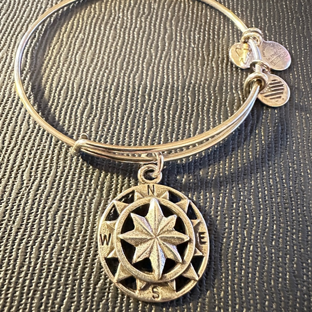 Alex and Ani Compass Bangle